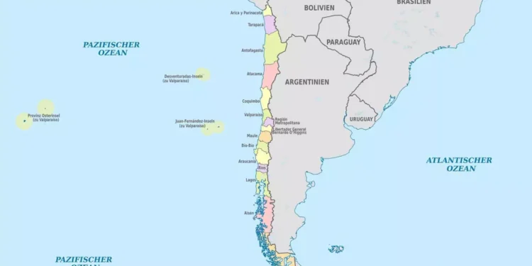 Estas son las Regiones de Chile y sus capitales