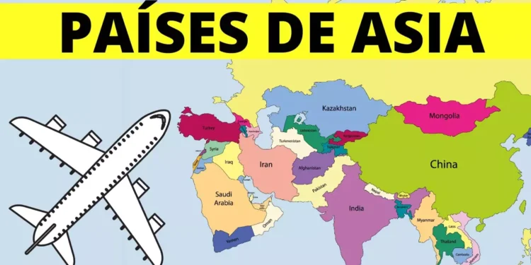 Lista de países y capitales de Asia