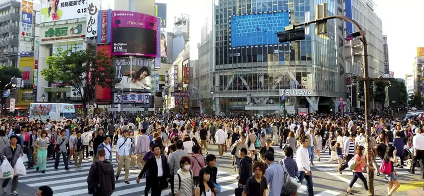 Shibuya, el paso de peatones más estresante del mundo