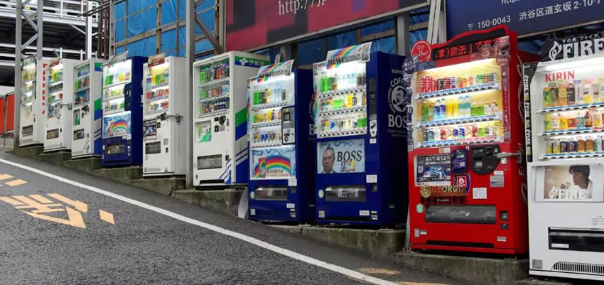 Cuando visites Tokio no deberías preocuparte cuando tengas sed