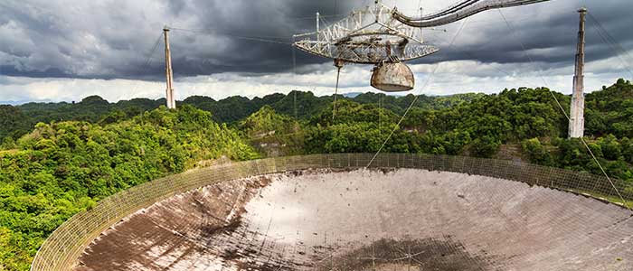 Tiene el segundo radiotelescopio de un solo plato más grande del mundo