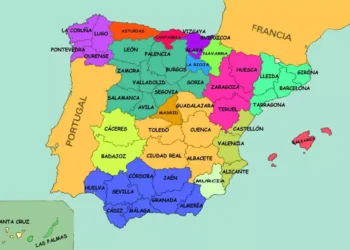 ¿Cuáles son las provincias de España?