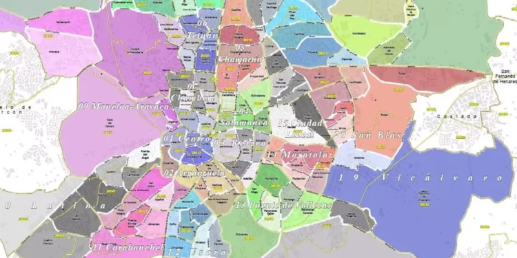 Madrid: Todos los distritos y barrios