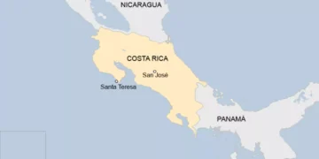 Estas son las provincias de Costa Rica y sus capitales