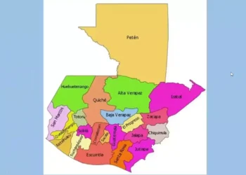 Estos son los departamentos de Guatemala y sus capitales