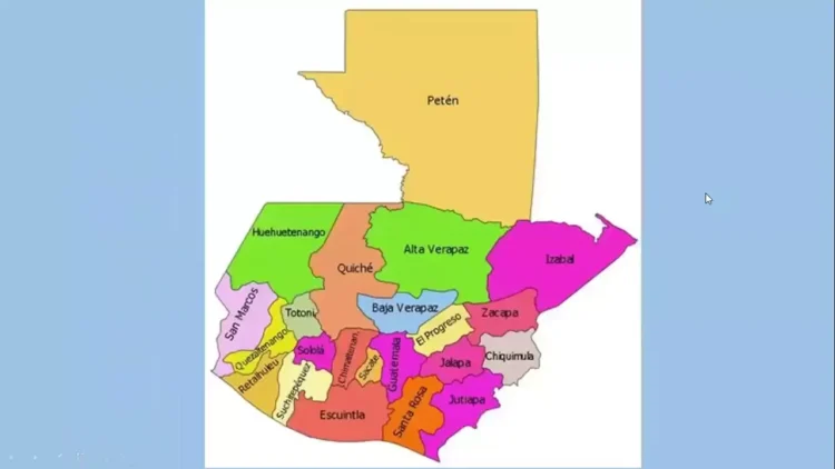 Estos son los departamentos de Guatemala y sus capitales