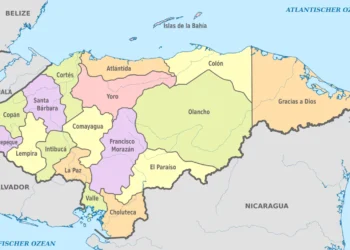 Estos son los departamentos de Honduras y sus capitales