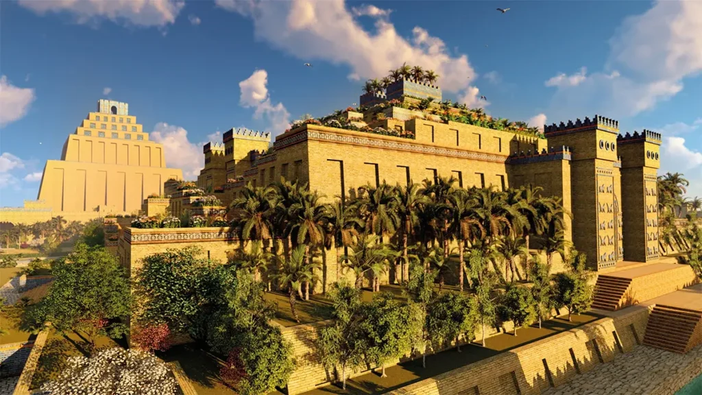 Las Maravillas del Mundo Antiguo: Jardines Colgantes de Babilonia