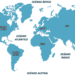 Detalles de los océanos del mundo