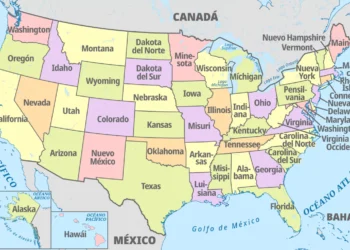 Los Estados de Estados Unidos y sus capitales