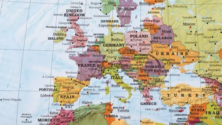 Los Países de Europa y sus capitales