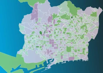 Los distritos de Barcelona son estos