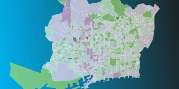 Los distritos de Barcelona son estos