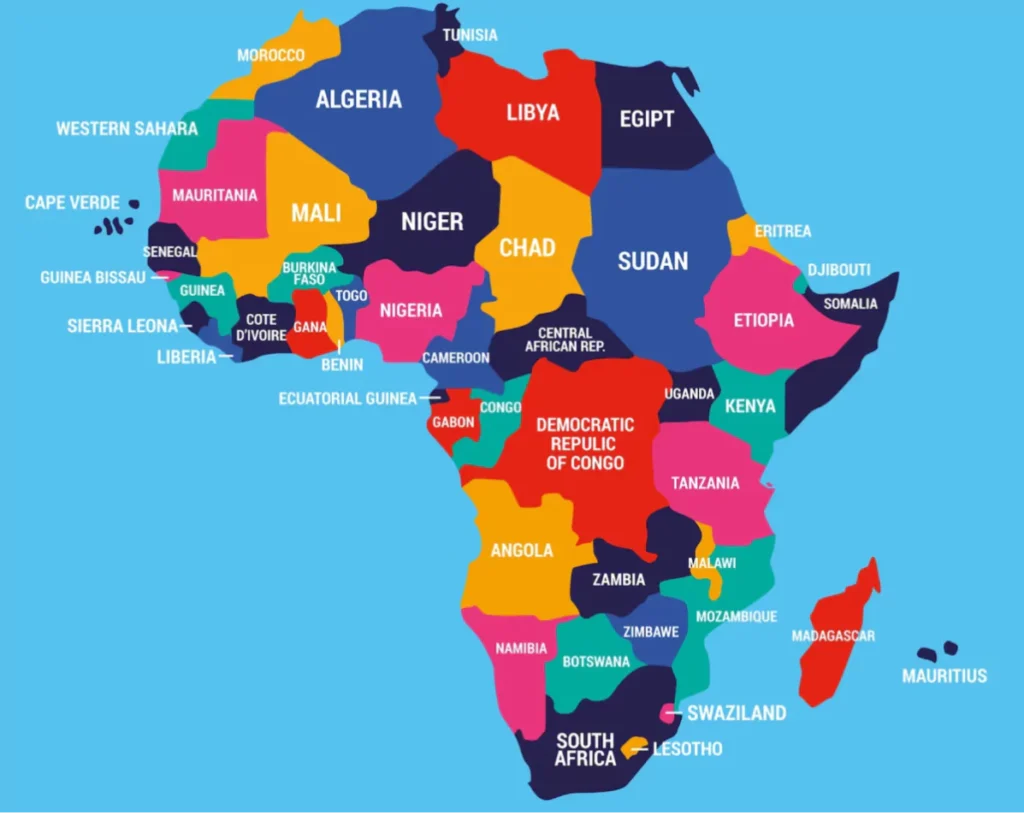 Mapa de África