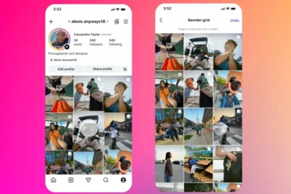 Cómo reordenar la cuadrícula de tu perfil de Instagram paso a paso