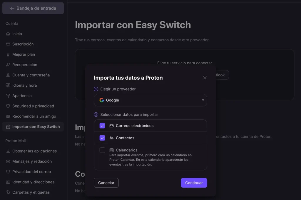 Adiós, Google. Hola, Proton