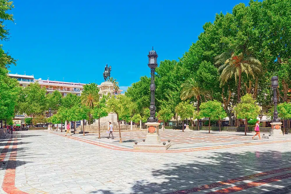 Ayuntamiento, Plaza Nueva y Plaza de San Francisco