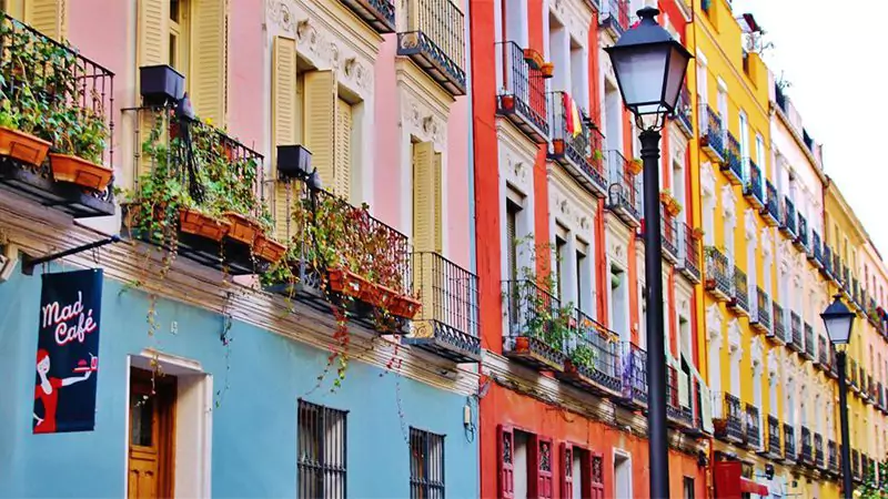Barrio de Malasaña en Madrid