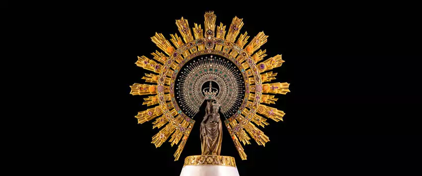 La Virgen del Pilar es muy pequeña, de las curiosidades de Zaragoza más sorprendentes
