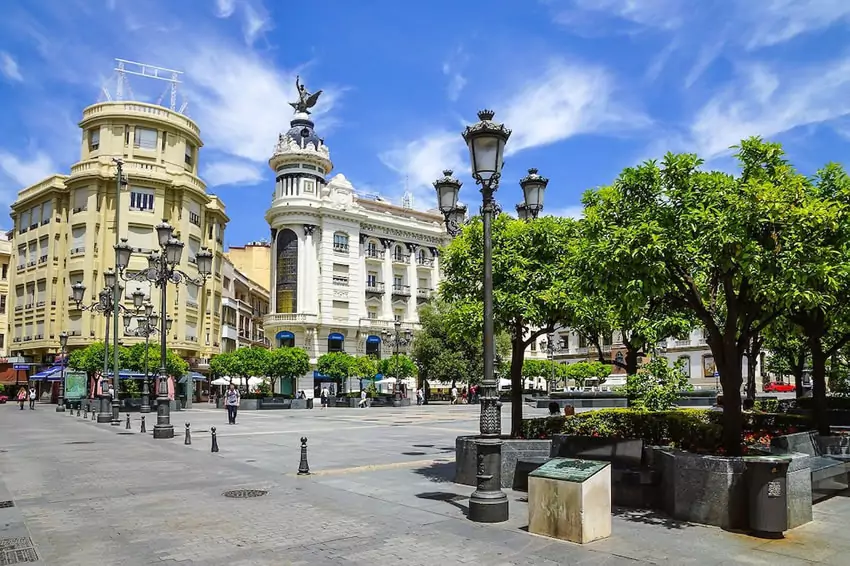 La plaza de las Tendillas