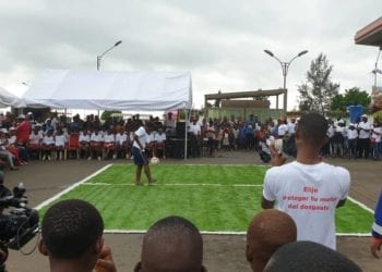 La empresa TOTAL Guinea Ecuatorial ha celebrado el concurso "Toques al Balón"