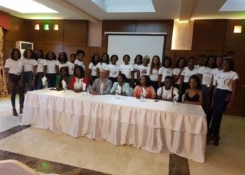 El Ministerio de Cultura, Turismo y Promoción Artesanal inaugura el curso de preparación de las finalistas de Miss Guinea Ecuatorial 2019