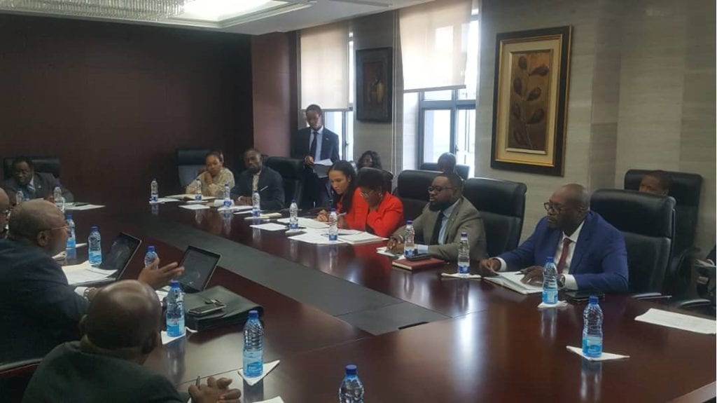 Una delegación del Banco Africano de Desarrollo se encuentra en Malabo para confirmar un programa de Préstamo 2020