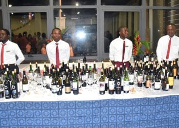 Inauguracion de la Cata Publica de la 2.ª Edición del Concurso Africano Internacional del Vino.
