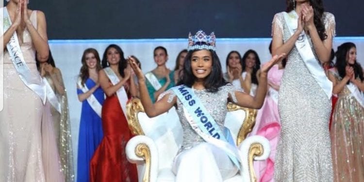 Toni-Ann Singh, ha sido coronada hoy, sábado, como la nueva Miss Mundo 2019