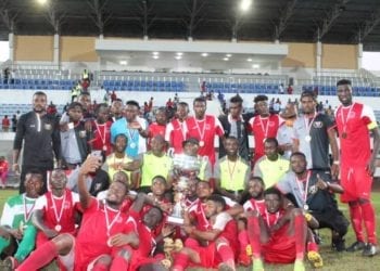 Akonangui FC gana la super Copa de la República de Guinea Ecuatorial tras vencer al cano sport academy