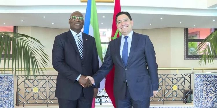 diplomáticos Guinea Ecuatorial y marruecos