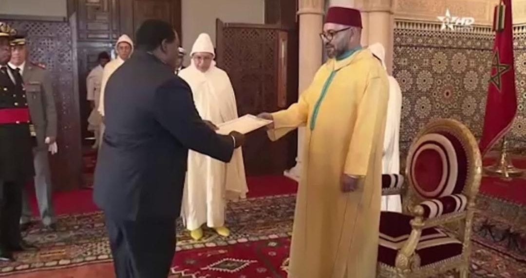 El embajador extraordinario y plenipotenciario de la administración de Malabo en Rabat(capital), Reino de Marruecos, Salomón Nfa Ndong Nseng, acudió el miércoles 22 de enero al Palacio Real.
