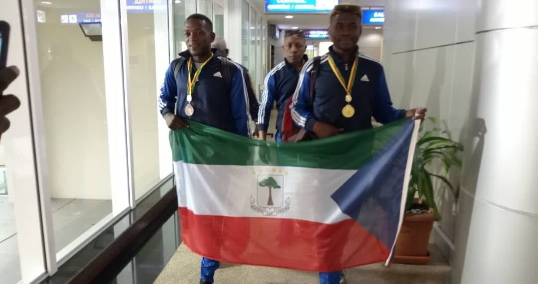 Regresa a Malabo el equipo nacional de Boxeo tras proclamarse campeón de la zona cuarta