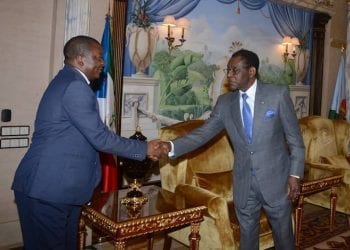 El Presidente de la República concede audiencia al nuevo líder del Partido Acción Popular de Guinea Ecuatorial