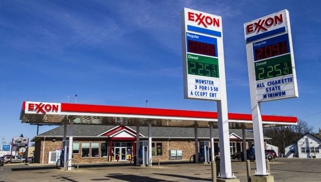 Exxon Mobil pierde 610 millones de dólares hasta marzo por el impacto del coronavirus