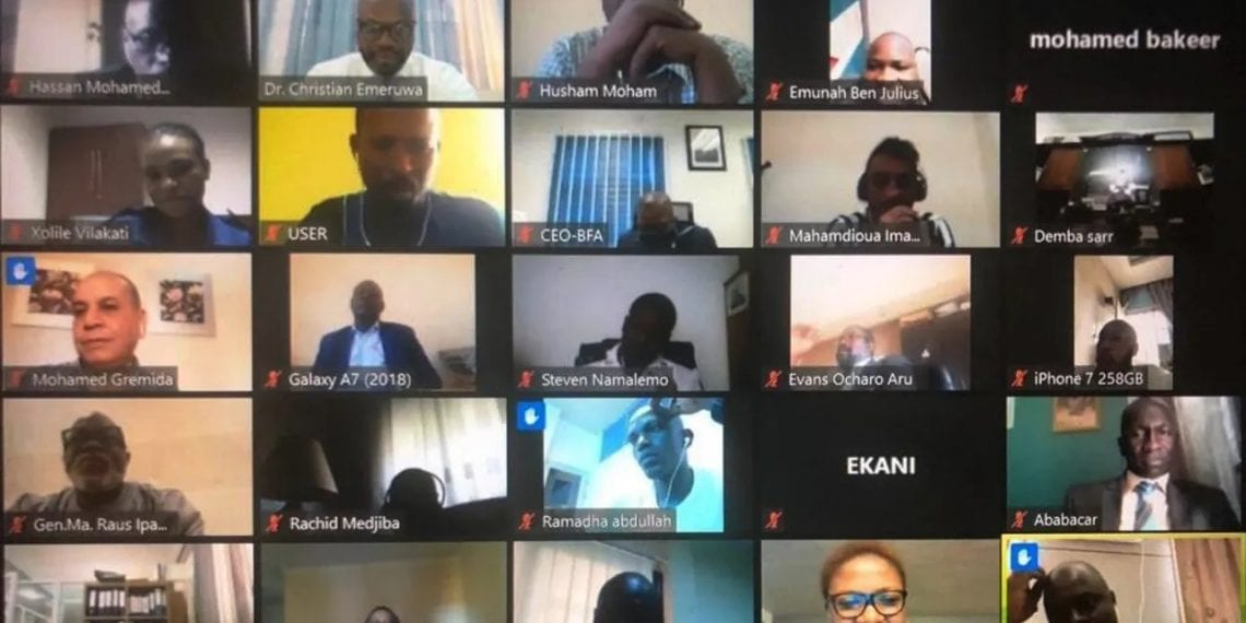 Las partes interesadas del fútbol africano discuten el impacto de COVID-19 en la seguridad