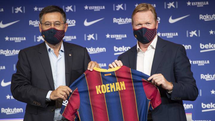 Koeman: “Messi tiene contrato, ojalá siga muchos años”
