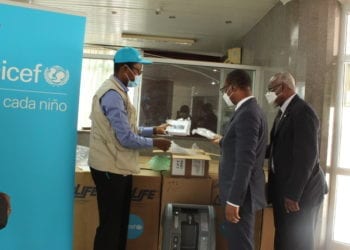 Unicef dona 18 concentradores de oxigeno al comité técnico