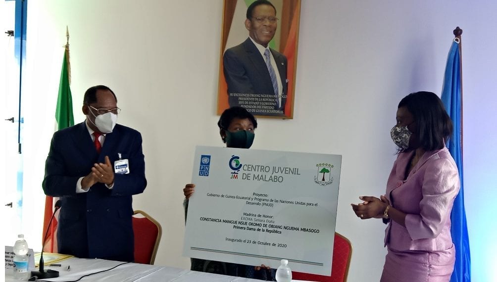 PENUD y Gobierno inauguran el primer centro juvenil de Malabo
