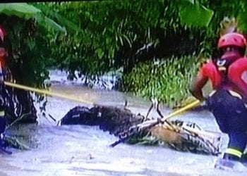 Un niño de 7 años fue arrastrado por el río Abere en el barrio Santa María 5 de Malabo
