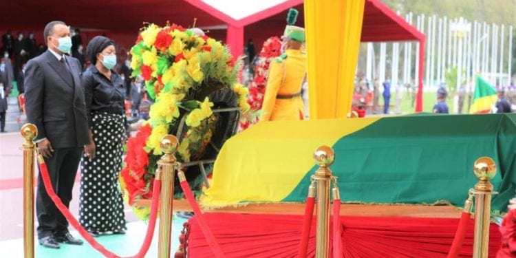 Funeral de Estado por el fallecimiento de un antiguo Presidente de la República de Congo