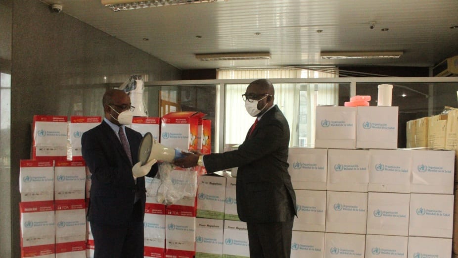 La OMS contribuye para la campaña contra el sarampión en Guinea Ecuatorial