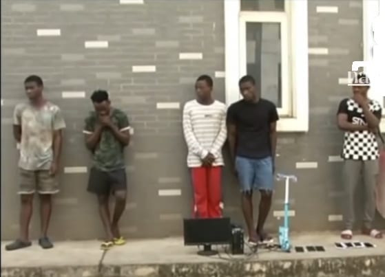 Sucesos: 5 jóvenes acusados de perpetrar robos y agresiones en la ciudad de Malabo