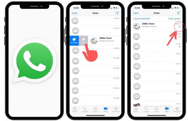 El truco de WhatsApp para abrirte un chat contigo mismo