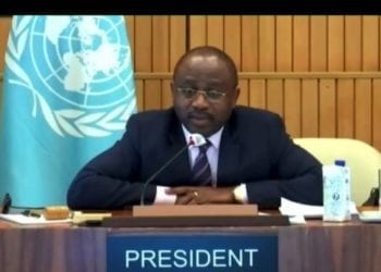 Agapito Mba pronuncia clausura la 210ª sesión del Consejo Ejecutivo de la UNESCO
