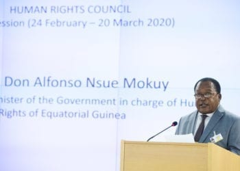 Alfonso Nsue Mokuy rinde cuentas en el 46 Periodo de Sesiones del Consejo de Derechos Humanos