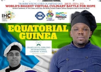 Guinea Ecuatorial clasificado para la final del Concurso Internacional de cocineros, Young Chef Olympiad