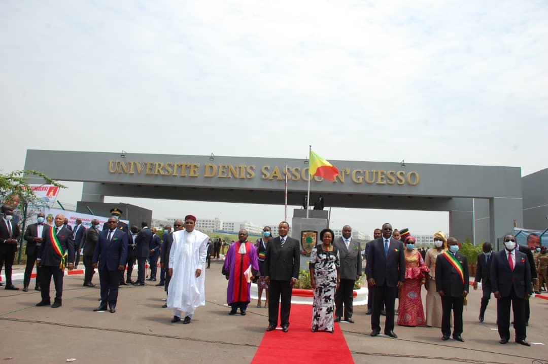 Inauguración de la Universidad Nacional Denis Sassou N'guesso