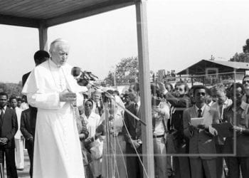 La visita del Papa San Juan Pablo II a Guinea Ecuatorial cumple hoy 39 años