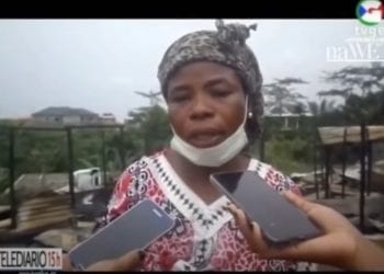 Una niña de tres años pierde la vida en un incendio declarado en Mondong, Bata